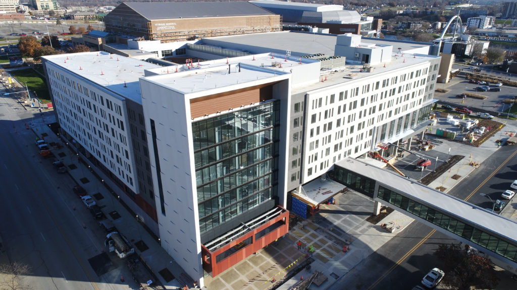 Weitz Delivers New 330-Room Convention Center Hotel in Des Moines - Weitz